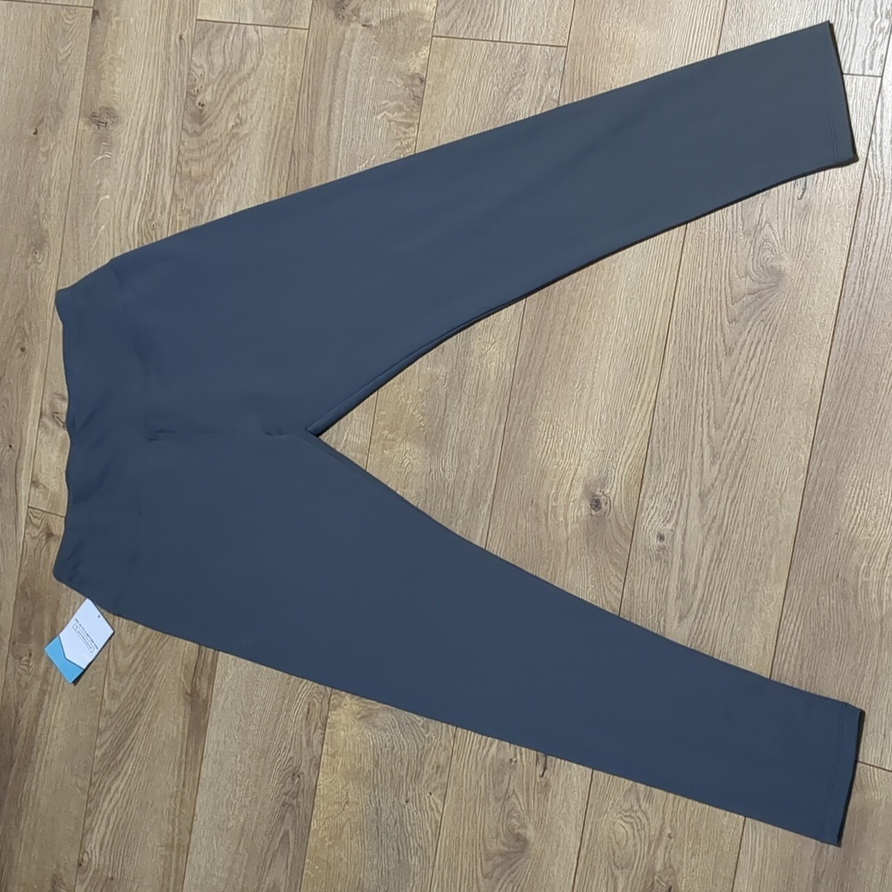 Heathyoga Women's Yoga Grey Leggings with Pockets  High Waist NWT Size XXL - Picture 2 of 7
